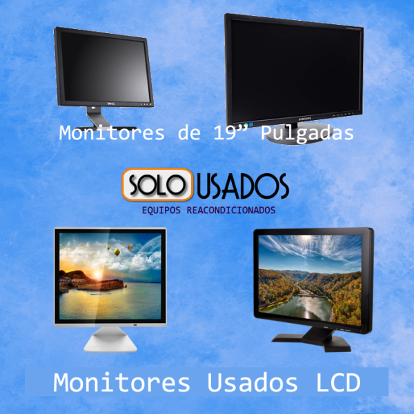 Monitores de 19 usados