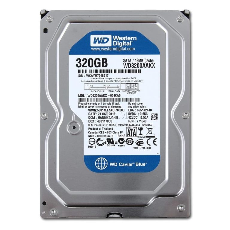 wd 320gb solo usados