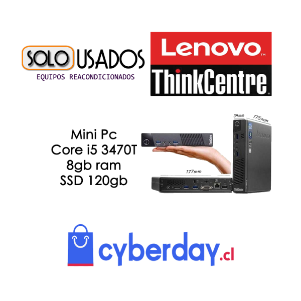 mini pc lenovo core i5, re-acondicionado