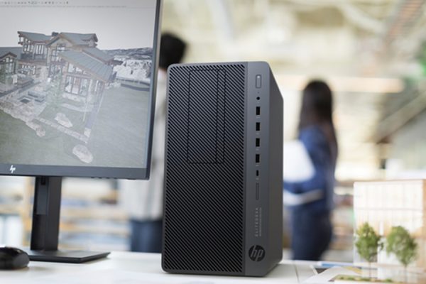 Workstation HP EliteDesk Ryzen 7 Pro 2700, 32GB RAM, SSD480+1TB hdd - Imagen 3