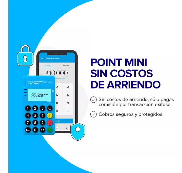 Maquina para pago con tarjetas debito y credito Bluetooth mercado pago - Imagen 2
