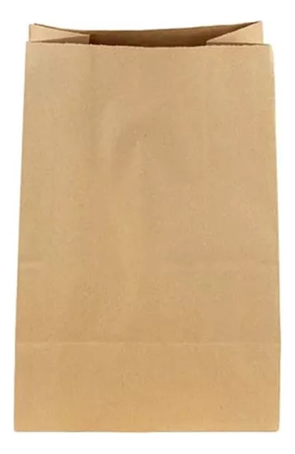 Bolsas De Papel Kraft 7 Kilos 100 Unidades