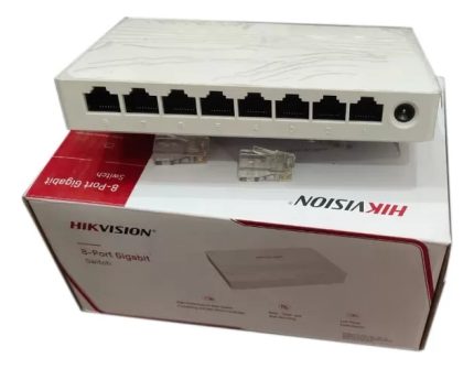Switch Gigabit Hikvision 8 Puertos 10/100/1000