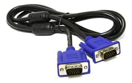 Cable Svga Generic 1.8m Negro/azul Macho - Macho