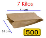 Bolsas Kraft Saco De Papel 7 Kg X 500 Unidades - Imagen 6