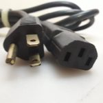 Cable De Poder Americano, 16 Amperes, 1,5mts 3 Pines