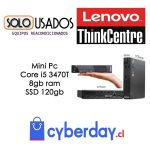 Potente Mini Pc : Lenovo Core I5 3ra Gen,8gb Ram, 120gb Ssd