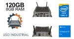 Mini Pc Uso Industrial Core I5 , 6 Com 8gb Ram Ssd 120 - Imagen 3