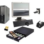 Punto De Venta Hp, Core I5, 8gb Ram Ssd120, Impresora, Wifi