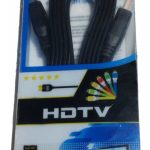 Cable Hdmi Full Hd 1.8m Negro Alta Velocidad