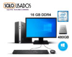 Hp Core I7-6700, 16gb Ram, Ssd 480gb, Monitor 24full Hd, - Imagen 3