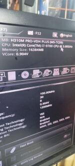 Kit Placa Msi Lga 1151, Proce Core I7 9700 16gb Ddr4 Usado - Imagen 2