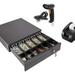 Gaveta De Dinero + Impresora 58mm Usb + Lector Código Barra