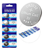 Pack 5 Pila Botón Litio Cr2032 3v Batería 220 Mah - Imagen 6