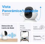 Cámara De Seguridad Tp-link Tapo Smart C200 V1 Con Resolución 2mp Visión Nocturna Incluida Color Blanco - Imagen 9