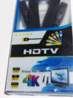 Cable Hdmi Full Hd 1.8m Negro Alta Velocidad - Imagen 2