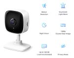 Camara Seguridad Tp Link Tapo C100 Wifi 1080p Para Interior Del Hogar Color Blanco - Imagen 2