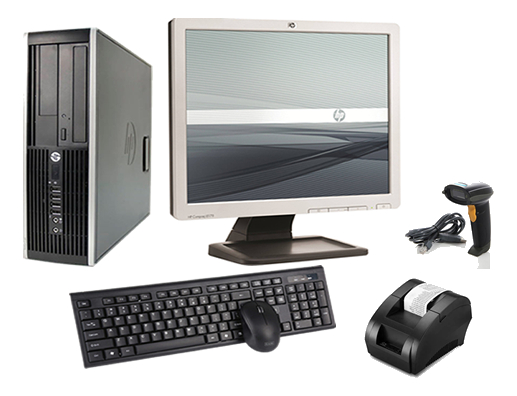 D_847253-MLC81392221027_122024-F.jpg Kit Punto De Venta Hp Intel Core I3, 120gb,8gb Imp 80mm - Imagen 1