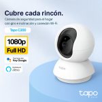Cámara De Seguridad Tp-link Tapo Smart C200 V1 Con Resolución 2mp Visión Nocturna Incluida Color Blanco - Imagen 3