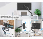 Monitor Viewsonic 21.5 Con Brazo De Soporte Al Escritorio - Imagen 5