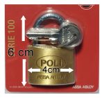 Candado Poli Serie 100 - Pack De 1 Unidad De 40mm - Imagen 3
