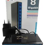 Switch Ethernet Lan Gigabit 8 Puertos 10/100/1000