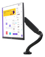 Monitor Viewsonic 21.5 Con Brazo De Soporte Al Escritorio