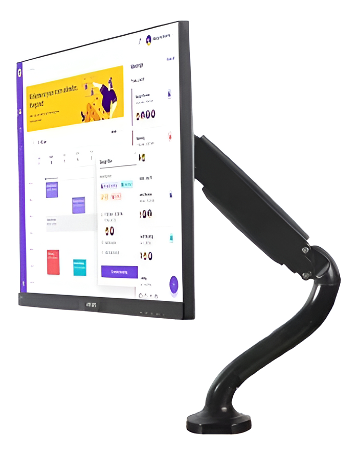 D_894445-MLC92703264501_092025-F.jpg Monitor Viewsonic 21.5 Con Brazo De Soporte Al Escritorio - Imagen 1