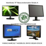 Monitor 19 Pulgadas Vga Lcd Usado, Varias Marcas Y Modelos - Imagen 3