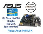 Kit Core I5, 8gb De Ram Placa Asus Cuarta Gen H81m-k