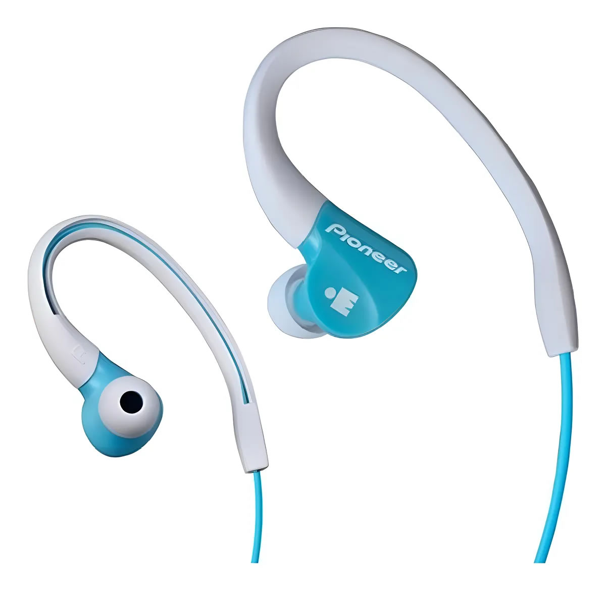 PIONEER E3 2 Audifonos Pioneer Ironman Se-e3m-gr Aqua Deportivos Celeste - Imagen 1